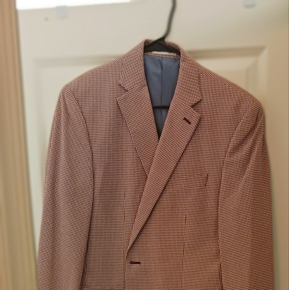 Well kept men's red/white Sportcoat